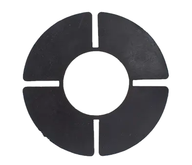 Gumová podložka pod terasový podstavec pro terasovou keramickou dlažbu, tlumení vibrací a ochrana povrchu