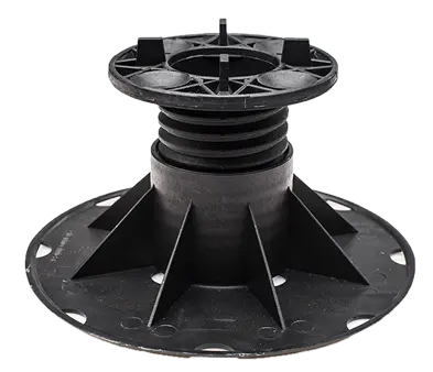 Pevný gumový terasový podstavec pod terasovou keramickou dlažbu pro stabilní pokládku